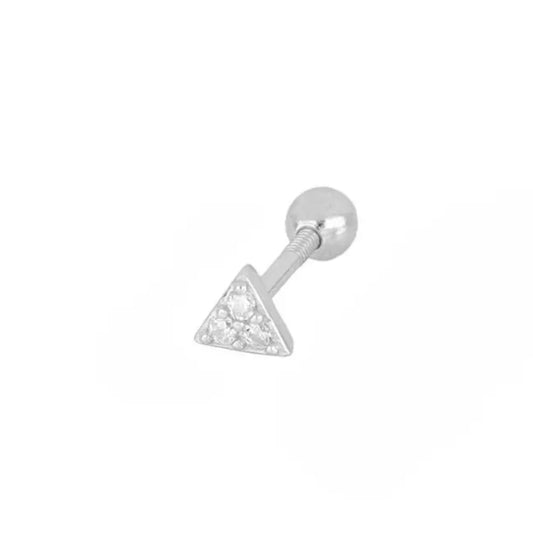 Piercing Triangle Mini Gold